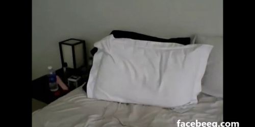 Skinny young girl naked on webcam Part 1 - Part 2 on Facebeeg com