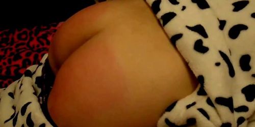 Naughty asian teen Tao spanked rough on bed (Fetish Fatale)