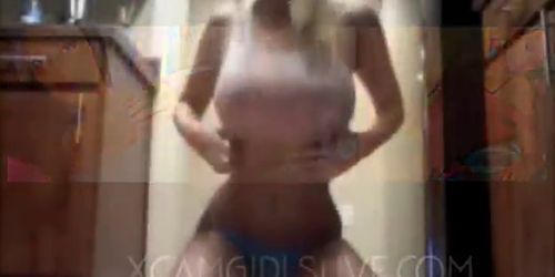 hot body blonde webcam candid nude girl