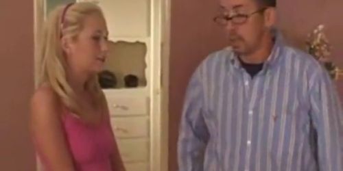 Hot Blonde Baby Sitter Fucked