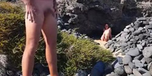 Beach Dickflash - Tnaflix.com