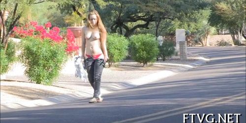 Hottie masturbates nicely - video 13