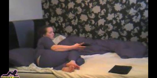 Caught Her Masturbating Continue on MyCyka com