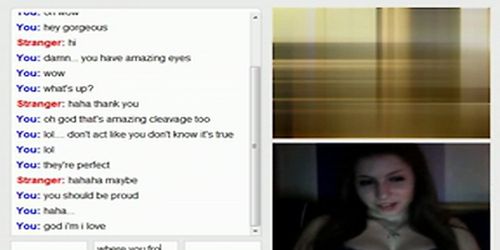 big boobed ny girl on omegle