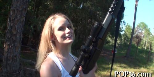Merry teen bounces on a dick - video 28