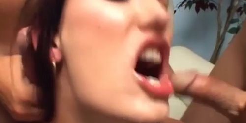 BUKKAKEORGY - her first extreme bukkake gangbang - video 1