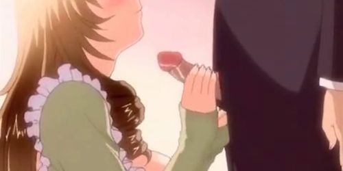 Teen anime tries a dick in her butt