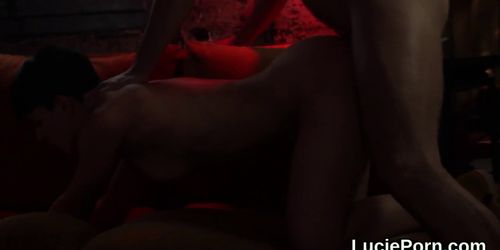 Amateur lesbo chicks get their juicy fuckboxes licked and reamed (Lucie Makes Porn)