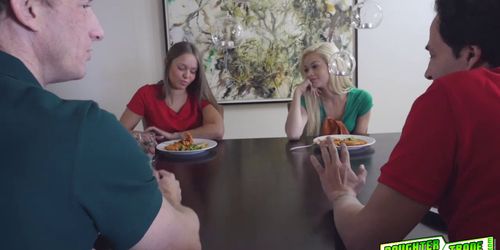Elsa Dream taking a large daddy cock from behind (Elsa Jean)