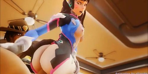 "d.va Sex for a Highscore" HMV Overwatch SFM Hentai best of D.va