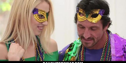 Daugherswap - Hot Teens Screw Dads During Mardis-Gras (Taylor Sands, Sierra Nicole)