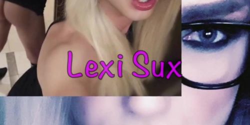 Lexi Sux Plays With 7 inch secret