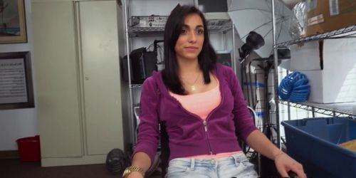 Cute babe interracially banged in audition - video 1
