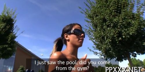 Naughty tits showing - video 32