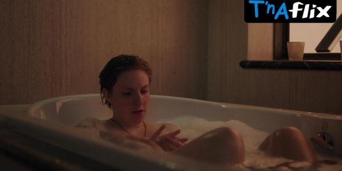 Lena Dunham Breasts Scene  in Girls