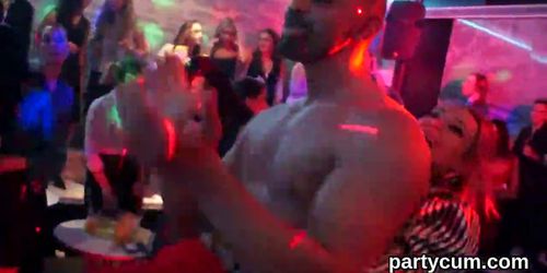 Foxy teens get fully crazy and undressed at hardcore party