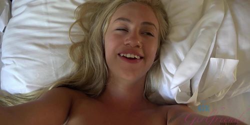 Creamy Load For Cute Blonde - Lyra Louvel