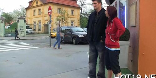 Racy russian redhead ster zuzana fucking a man