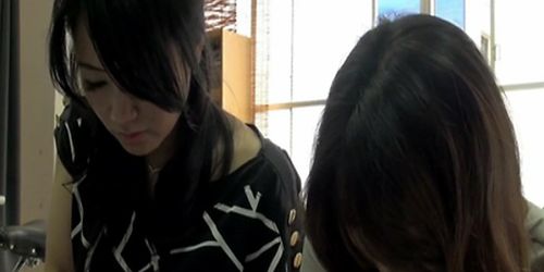 35yr old Lesbians Aoi and Reiko Love Pussy (Uncensored)