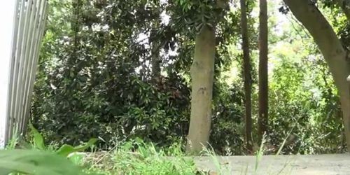 TSP-267 - desperate women rush to pee outside at the summer festival
