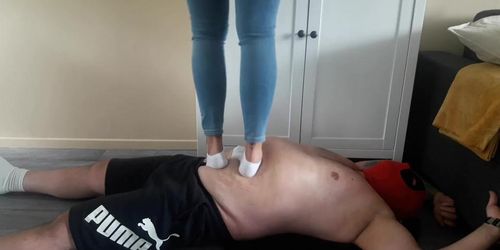 Natasha Rough Trampling In Socks