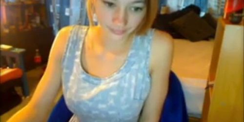 Cute Teen Girl Undresses