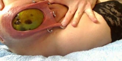 SICFLICS - Huge insertions in heavily pierced pussy