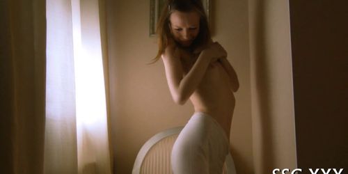 Skinny beauty is horny for love - video 8