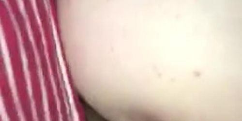 Thick white girl gets pounded (creampie)