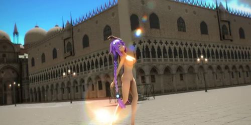 [MMD R-18] Sea Breeze (Short) | Purple Heart