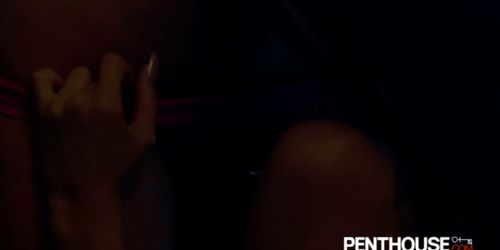 PENTHOUSE - Two girls fuck in kitchen (Heather Vahn, Aaliyah Love)