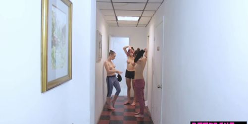 Teen BFF ballerinas trained to fuck by their instructor (Ashley Anderson, Shae Celestine, Athena Rayne)