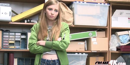 Dirty Ava complies and strips her clothes off for officer to search her cavities