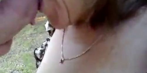 Abbey the hot aussie milf blindfolded and bound