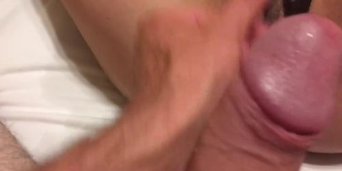 Squirting all over daddies thick fucking dick 