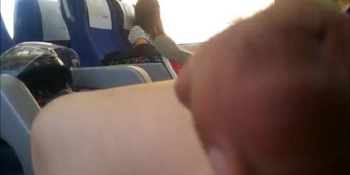 cum near girls in train