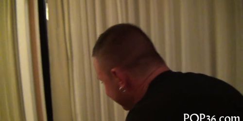 Two teens riding a big cock - video 50
