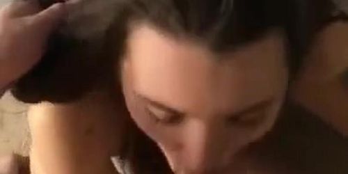 Gorgeous teen couple having intense sex