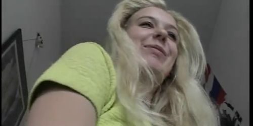 Blonde Babe POV