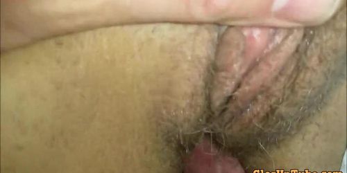 Amateur MILF has her butt fucked - Closeup