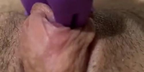 anatomy lesson-close up clit bunny kiss with pulsing orgasm 