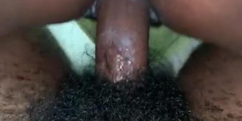  Ebony teen taking bbc