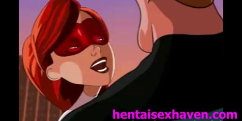 The hentai incredibles fucked really hard