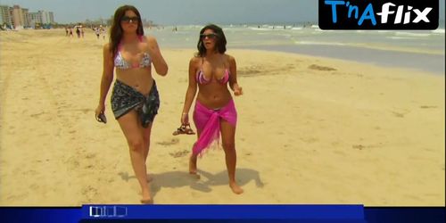 Kourtney Kardashian Bikini Scene  in Kourtney AND Khloe Take Miami