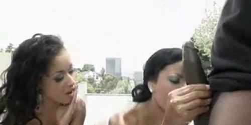 Black chicks sucking BBC
