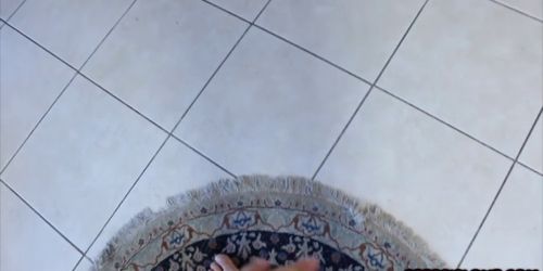 Sis Ally Tate is ashamed of her virgin stepbro not having fucked