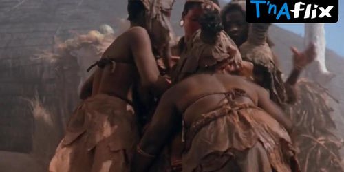 Dudu Mkhize Breasts, Butt Scene  in Shaka Zulu