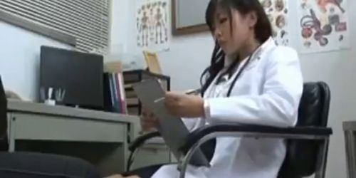 Japanese doctor is horny for cock part1 - video 1