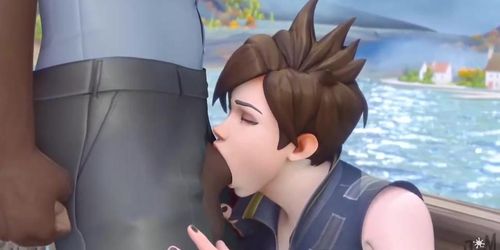 Overwatch Tracer Blowjob