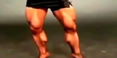 Maria upton female bodybuilder muscle legs